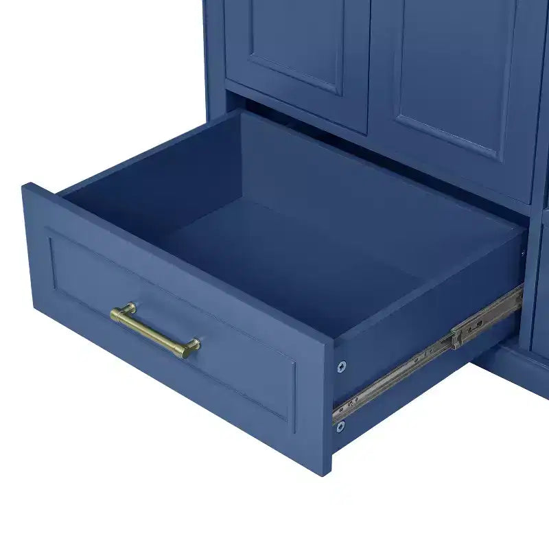 Meuble de salle de bain avec lavabo et rangement, Armoire de rangement de salle de bain