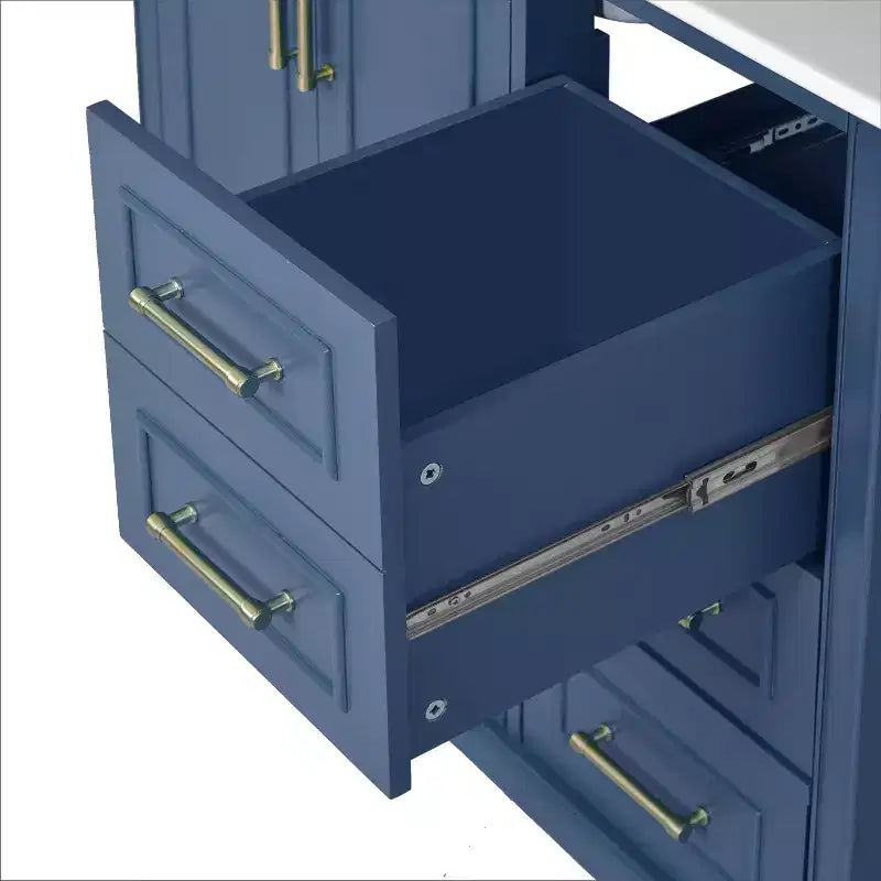 Meuble de salle de bain avec lavabo et rangement, Armoire de rangement de salle de bain