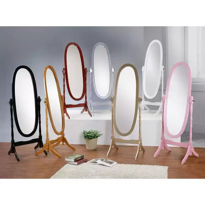 Miroir sur pied pleine longueur pour chambres et dressings
