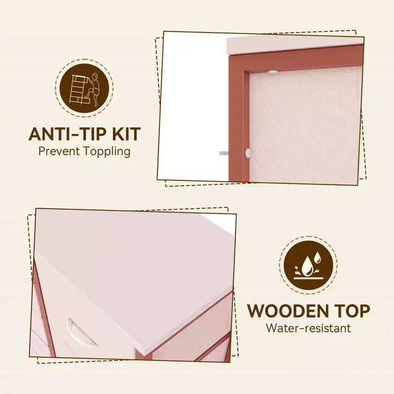 Armoires de rangement, Armoires de rangement en tissu