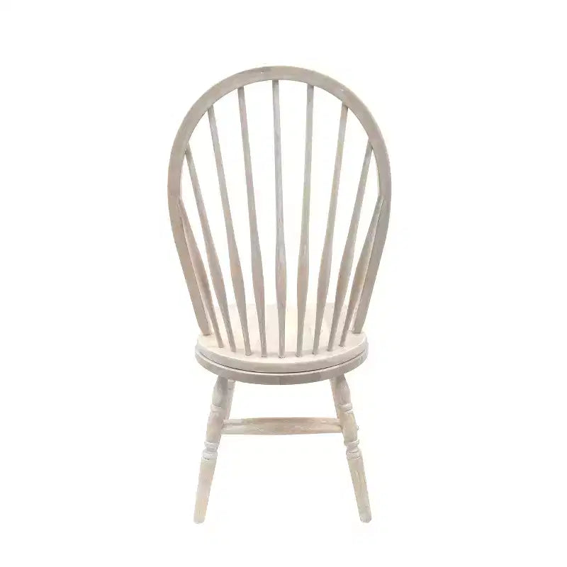 Chaise en bois flotté naturel: Cadre en hévéa, sans accoudoirs
