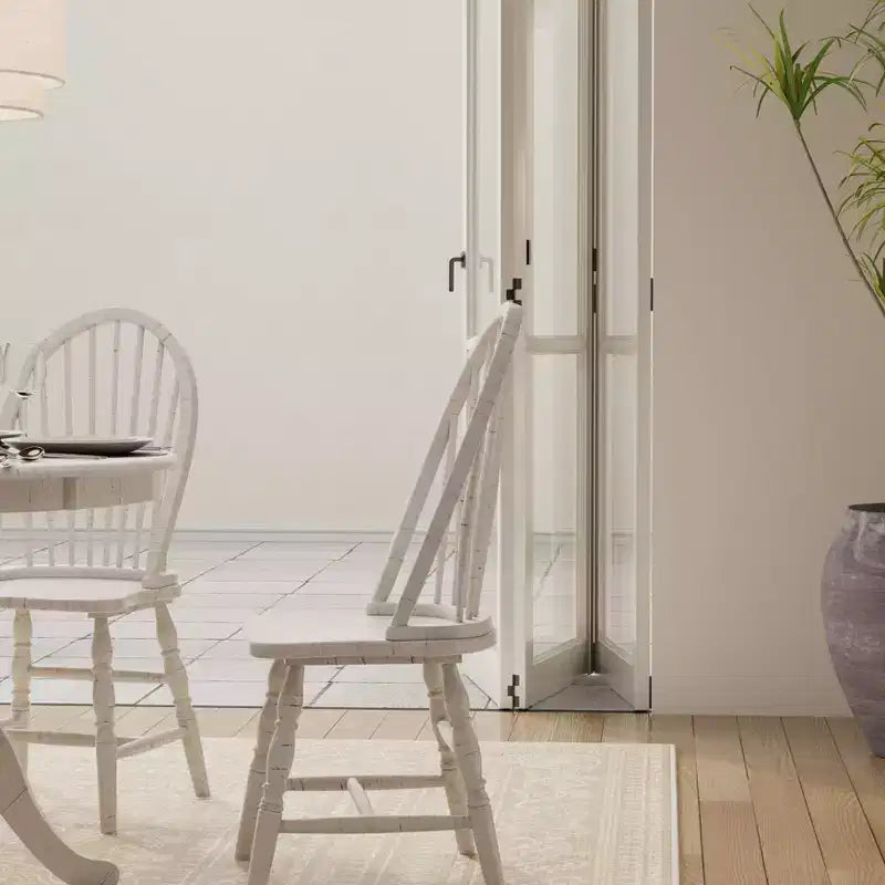 Chaise en bois flotté naturel: Cadre en hévéa, sans accoudoirs