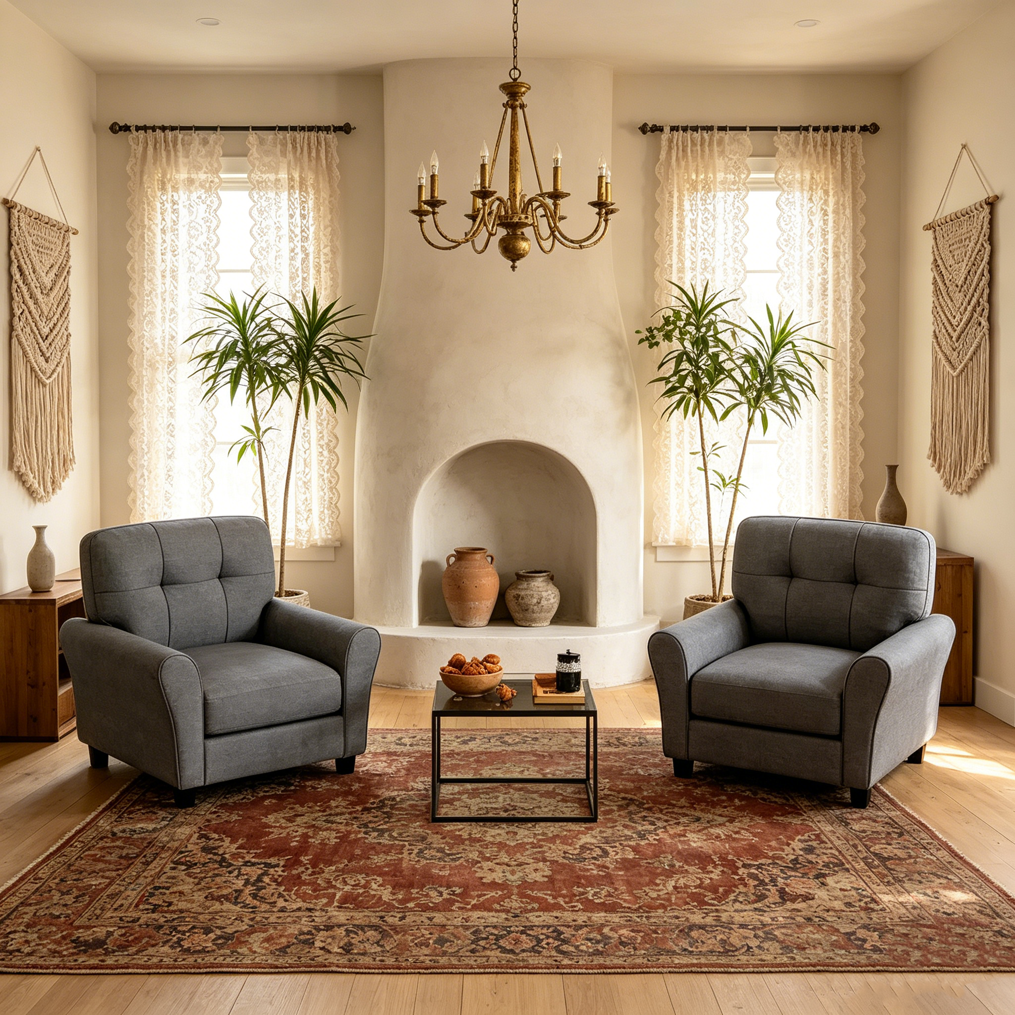 Fauteuil d'appoint moderne rembourré Fauteuil de style scandinave
