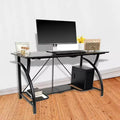 Table de bureau pliante multifonctionnelle en bois pour ordinateur
