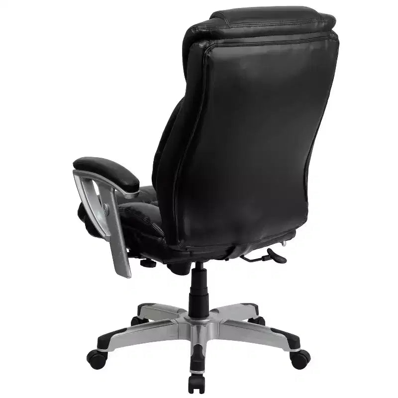 Chaise de bureau ergonomique à dossier haut pour personnes de grande taille et fortes