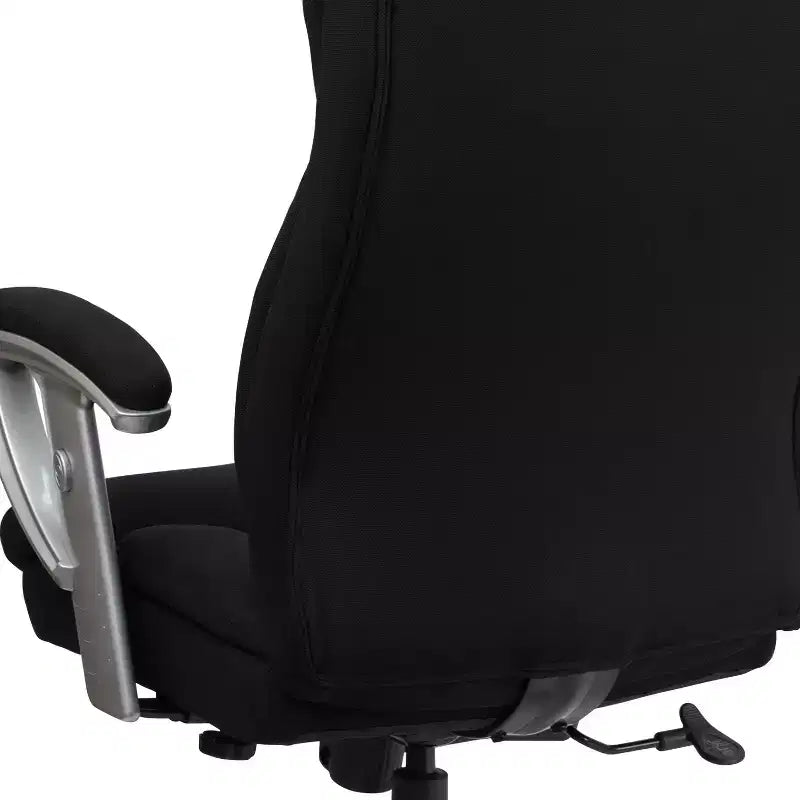 Chaise de bureau ergonomique à dossier haut pour personnes de grande taille et fortes