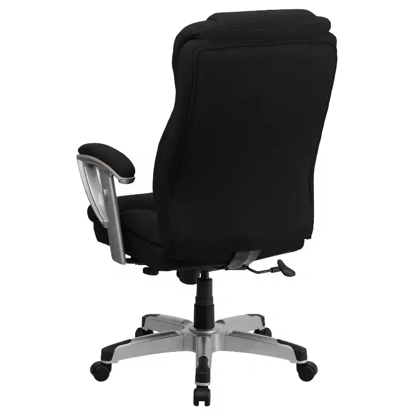 Chaise de bureau ergonomique à dossier haut pour personnes de grande taille et fortes