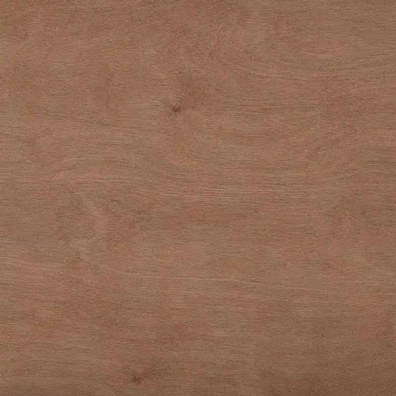 Lit plate-forme en bois avec station de recharge Noyer Marron