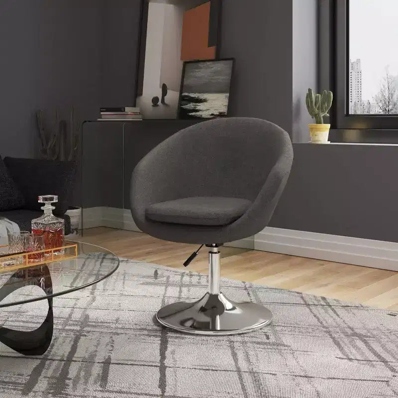 Chaises Réglables en Hauteur en Mélange de Laine