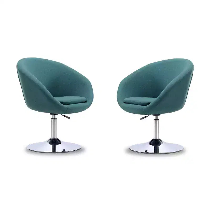 Chaises Réglables en Hauteur en Mélange de Laine