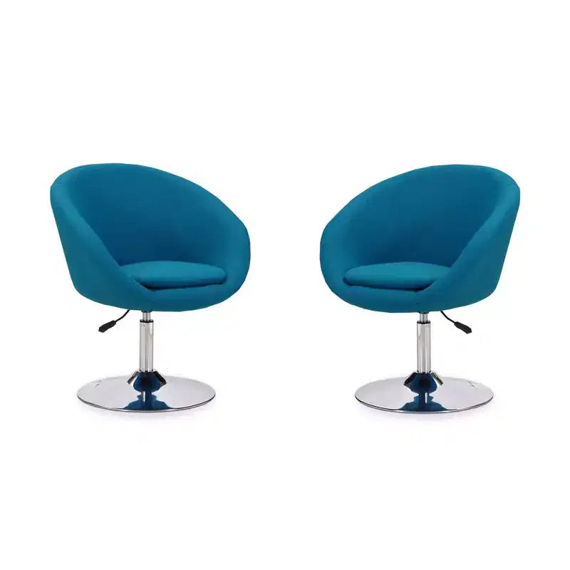 Chaises Réglables en Hauteur en Mélange de Laine