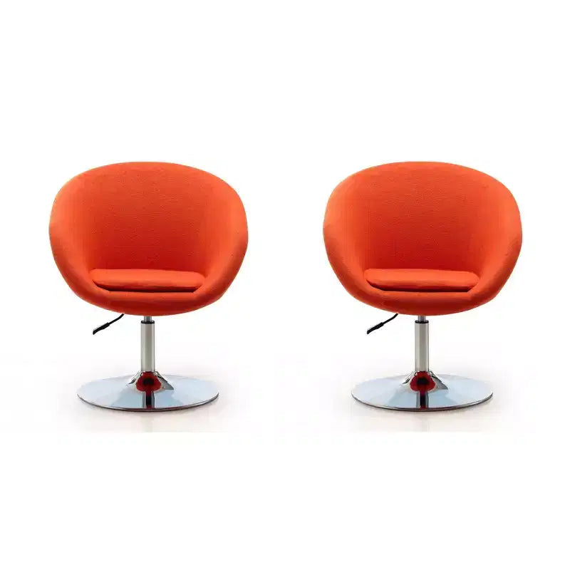Chaises Réglables en Hauteur en Mélange de Laine