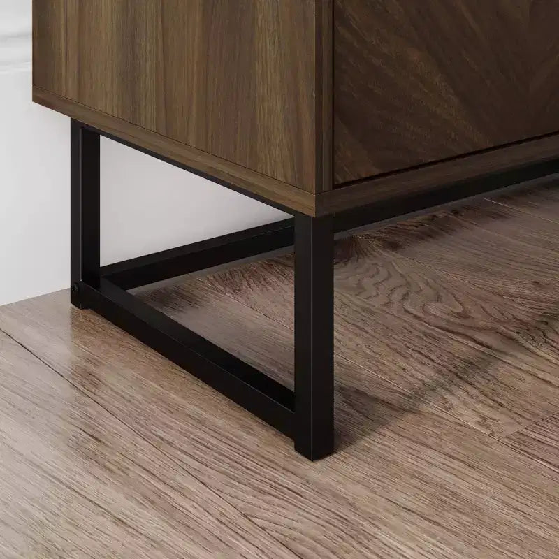 Armoire de rangement 2 portes en bois