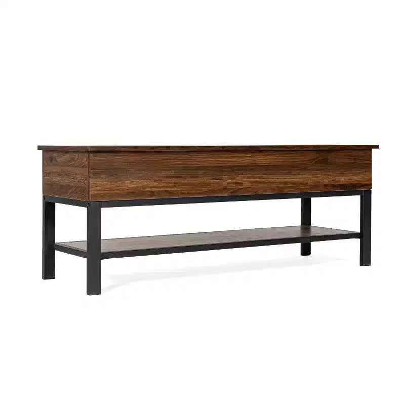 Banc d'entrée de ferme avec siège à charnière relevable
