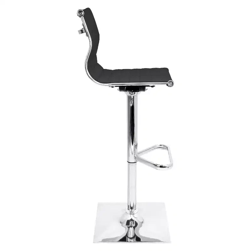 Tabouret de bar rectangulaire réglable