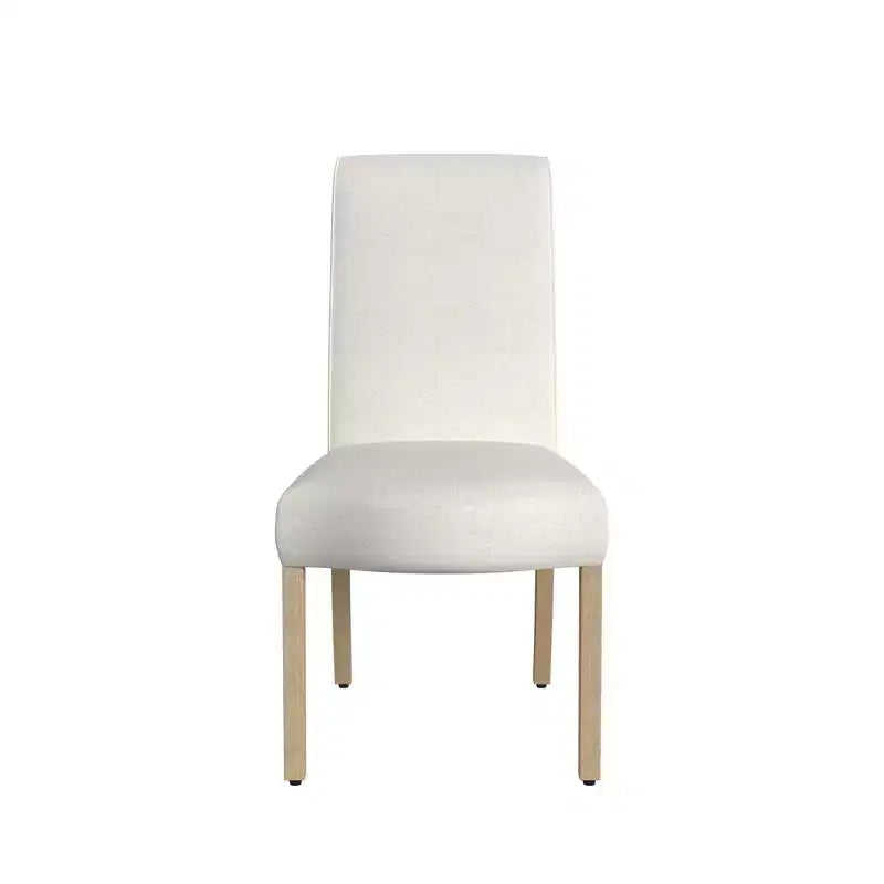 Chaises de salle à manger à détails festonnés