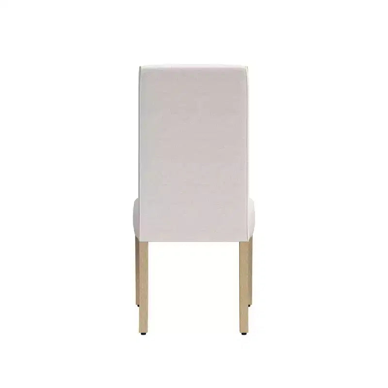 Chaises de salle à manger à détails festonnés