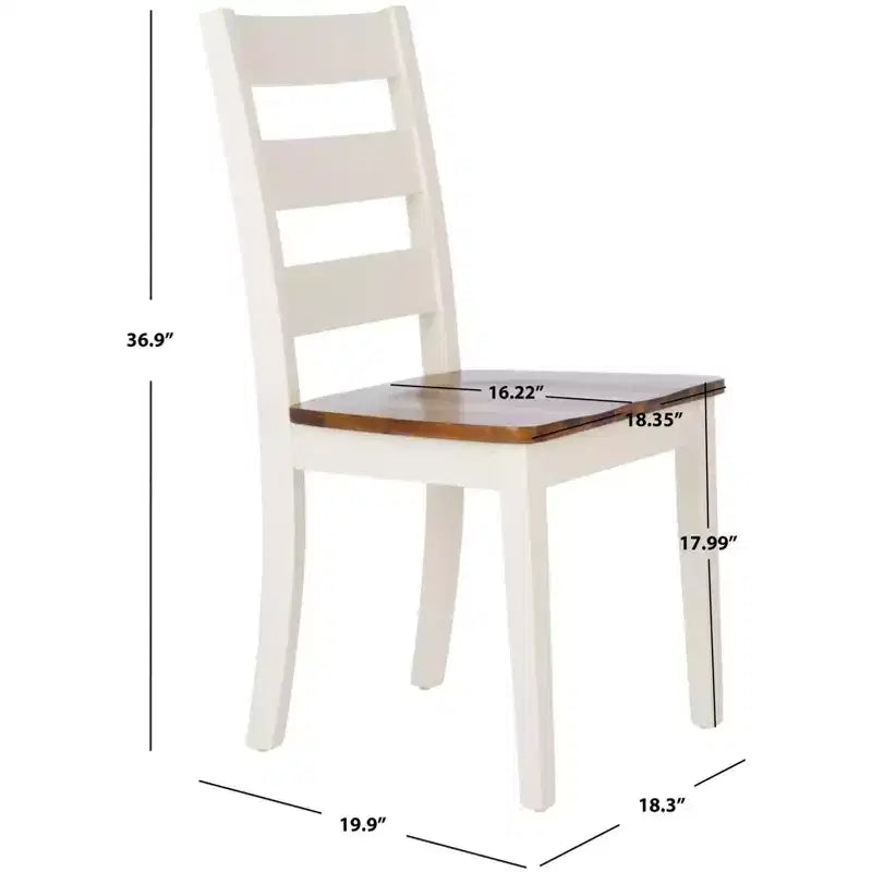 Chaise de salle à manger à barreaux