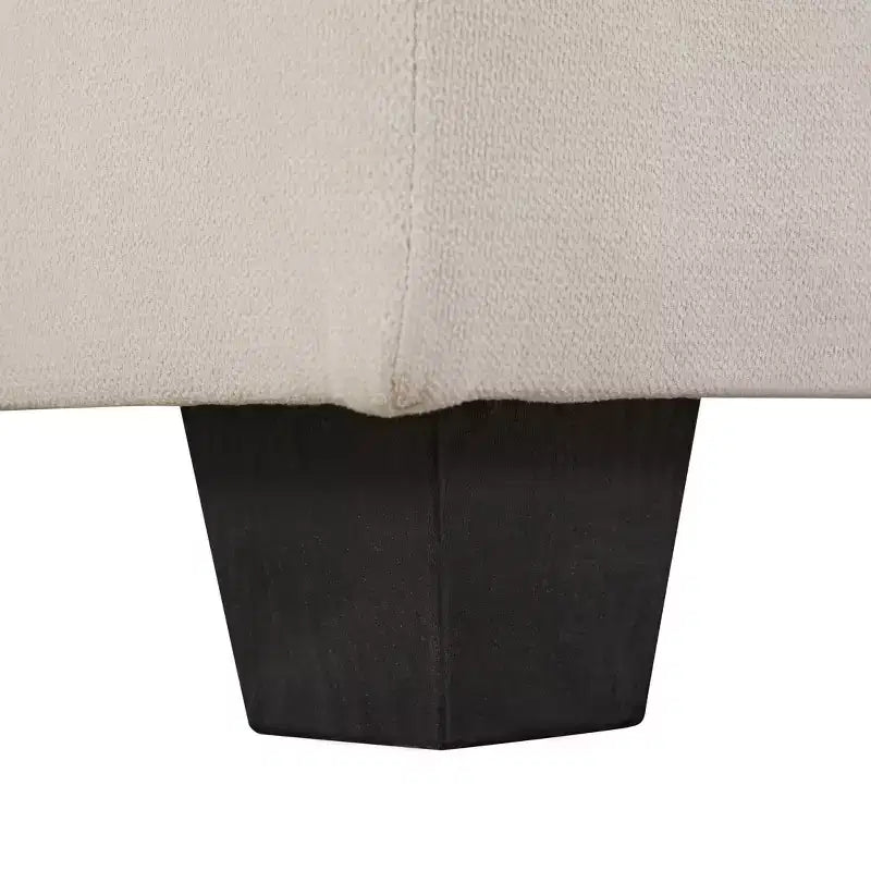 Canapé d'angle moderne en U avec rangement, convertible en lit